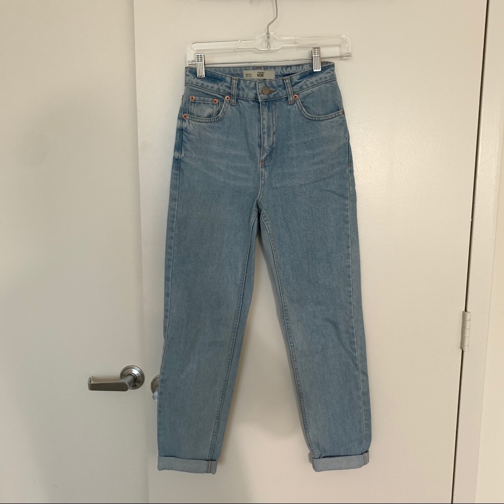 Topshop mom jeans